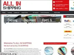 Sites similar to allinshipping.net