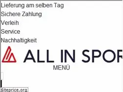 Sites similar to allinsports.de