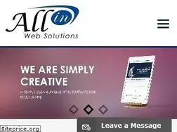 Sites similar to allinwebsolutions.com