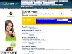 Sites similar to alliqtests.com