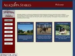 Sites similar to alliquippastables.com