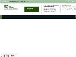 Sites similar to allislandfence.com