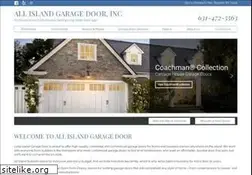 Sites similar to allislandgaragedoor.com