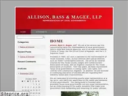 Sites similar to allison-bass.com