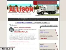 Sites similar to allisonbrothersinc.com