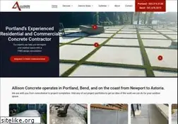 Sites similar to allisonconcrete.com