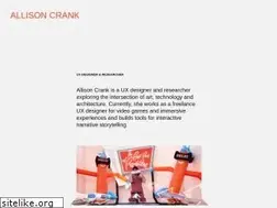 Sites similar to allisoncrank.com