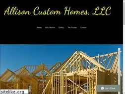 Sites similar to allisoncustomhomes.com