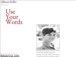 Sites similar to allisongeller.com