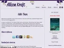 Sites similar to allisonkraft.com