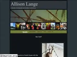 Sites similar to allisonlange.com