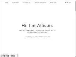 Sites similar to allisonmessimer.com