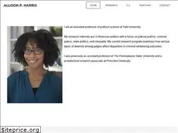 Sites similar to allisonpharris.com