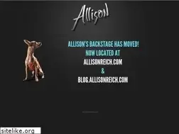 Sites similar to allisonsbackstage.com