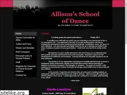Sites similar to allisonsschoolofdance.com