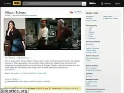 Sites similar to allisontolman.com