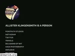 Sites similar to allisterklingensmith.com