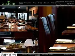 Sites similar to alliumrestaurant.ca