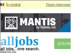 Sites similar to alljobs.md