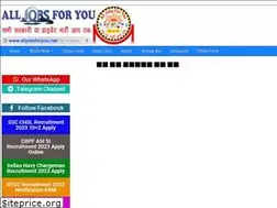 Sites similar to alljobsforyou.net