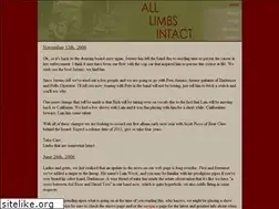 Sites similar to alllimbsintact.com