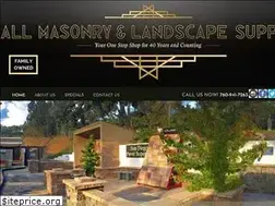 Sites similar to allmasonrylandscape.com