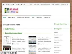 Sites similar to allmathtricks.com