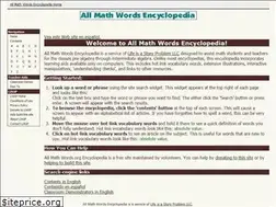 Sites similar to allmathwords.org