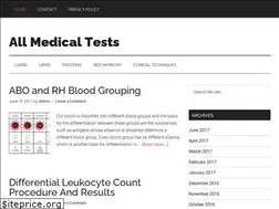 Sites similar to allmedtests.com