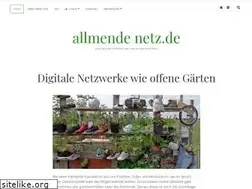 Sites similar to allmendenetz.de
