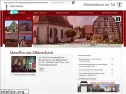Sites similar to allmersbach.de
