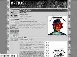 Sites similar to allmetallica.com