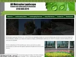 Sites similar to allmetroplexlandscape.com