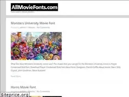 Sites similar to allmoviefonts.com