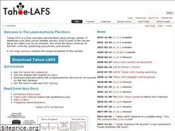 Sites similar to allmydata.org