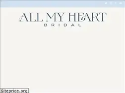 Sites similar to allmyheartbridal.com