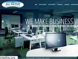 Sites similar to allnativesolutions.com