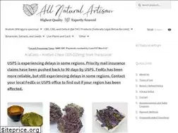 Sites similar to allnaturalartisan.com
