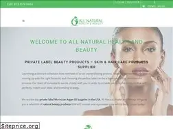 Sites similar to allnaturalhealthandbeauty.net