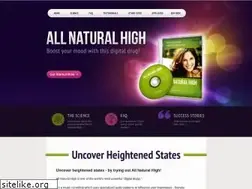 Sites similar to allnaturalhigh.com