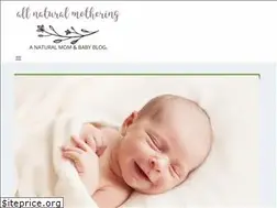 Sites similar to allnaturalmothering.com