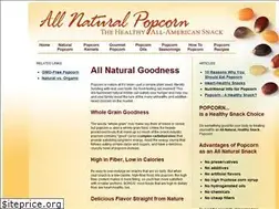 Sites similar to allnaturalpopcorn.com