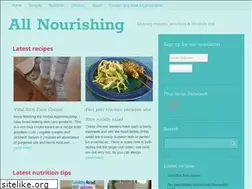 Sites similar to allnourishing.com