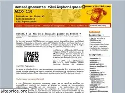 Sites similar to allo118.com