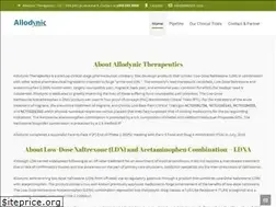 Sites similar to allodynic.com
