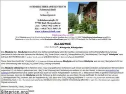 Sites similar to allodynie.de