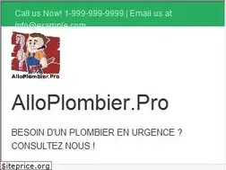 Sites similar to alloplombier.pro