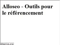 Sites similar to alloseo.fr