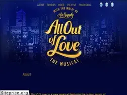 Sites similar to alloutoflovemusical.com