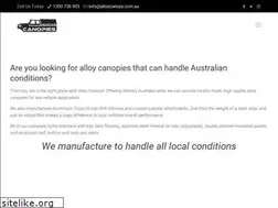 Sites similar to alloycanopy.com.au